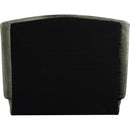  Color_Green  Size_Twin  -- Sandro Green Chenille Fabric Upholstered Twin Bed IMAGE 4