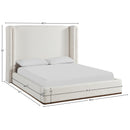  Size_Full -- Meridian Solange Upholstered Platform Bed IMAGE 11