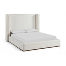  Size_Full -- Meridian Solange Upholstered Platform Bed IMAGE 1