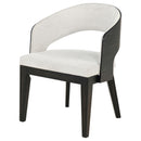  Coaster Furniture Leandro 115393 Set of 2 Upholstered Dining Arm Chair - Cream IMAGE 5