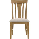  Coaster Furniture Hartville 109462 Set of 2 Dining Side Chair - Natural Light Brown IMAGE 4
