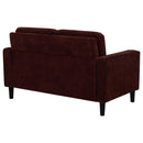  Coaster Furniture Ruth Stationary Fabric Loveseat 511212 IMAGE 7