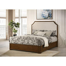  Size_Queen -- Coaster Furniture Garland Upholstered Panel Bed IMAGE 2