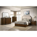  Size_Queen -- Coaster Furniture Garland Upholstered Panel Bed IMAGE 7