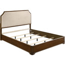  Size_King -- Garland 205301KE 58-inch King Panel Bed - Cream/Brown Cherry IMAGE 1