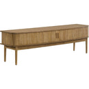  Coaster Furniture Croyden 722923 71-inch TV Stand Media Console - Weathered Natural IMAGE 1