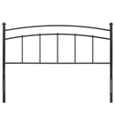  Modway Furniture Abigail MOD-6157-BLK Metal Full Headboard - Black IMAGE 2