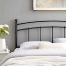  Modway Furniture Abigail MOD-6157-BLK Metal Full Headboard - Black IMAGE 6