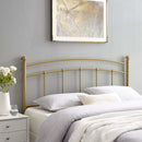  Modway Furniture Abigail MOD-6157-GLD Metal Full Headboard - Gold IMAGE 5