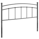  Modway Furniture Abigail MOD-6157-GRY Metal Full Headboard - Gray IMAGE 1