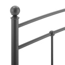  Modway Furniture Abigail MOD-6157-GRY Metal Full Headboard - Gray IMAGE 3