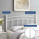  Modway Furniture Abigail MOD-6157-WHI Metal Full Headboard - White IMAGE 5