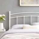  Modway Furniture Abigail MOD-6157-WHI Metal Full Headboard - White IMAGE 6