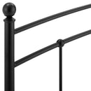  Modway Furniture Abigail MOD-6158-BLK Metal Queen Headboard - Black IMAGE 3