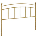  Modway Furniture Abigail MOD-6158-GLD Metal Queen Headboard - Gold IMAGE 1