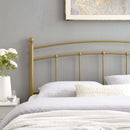  Modway Furniture Abigail MOD-6158-GLD Metal Queen Headboard - Gold IMAGE 7