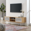  Modway Furniture Nomad TV Stand EEI-6203-OAK IMAGE 7