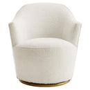  Modway Furniture Nora Swivel Fabric Chair EEI-5311-WHI IMAGE 5