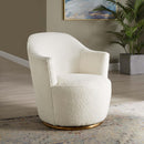  Modway Furniture Nora Swivel Fabric Chair EEI-5311-WHI IMAGE 6