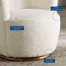  Modway Furniture Nora Swivel Fabric Chair EEI-5311-WHI IMAGE 7