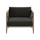 Modway Furniture Northlake EEI-7252-WGR-FLI Outdoor Patio Teak Armchair - Flint Gray IMAGE 6