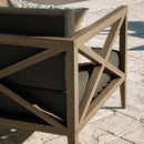  Modway Furniture Northlake EEI-7252-WGR-FLI Outdoor Patio Teak Armchair - Flint Gray IMAGE 9