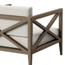  Modway Furniture Northlake EEI-7252-WGR-PEB Outdoor Patio Teak Armchair - Pebble IMAGE 7