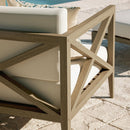  Modway Furniture Northlake EEI-7252-WGR-WHI Outdoor Patio Teak Armchair - Weathered Gray IMAGE 9