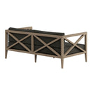  Modway Furniture Northlake EEI-7254-WGR-FLI Outdoor Patio Teak Loveseat - Flint Gray IMAGE 5