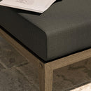  Modway Furniture Northlake EEI-7255-WGR-FLI Outdoor Patio Teak Ottoman - Flint Gray IMAGE 8