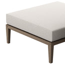  Modway Furniture Northlake EEI-7255-WGR-PEB Outdoor Patio Teak Ottoman - Pebble IMAGE 6