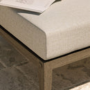  Modway Furniture Northlake EEI-7255-WGR-PEB Outdoor Patio Teak Ottoman - Pebble IMAGE 8