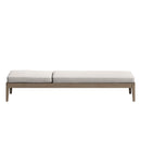  Modway Furniture Northlake EEI-7256-WGR-PEB Outdoor Patio Teak Chaise Lounge - Pebble IMAGE 6