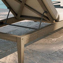  Modway Furniture Northlake EEI-7256-WGR-PEB Outdoor Patio Teak Chaise Lounge - Pebble IMAGE 9