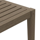  Modway Furniture Northlake EEI-7258-WGR Square Outdoor Patio Teak Side Table - Weathered Gray IMAGE 10