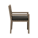  Modway Furniture Northlake EEI-7271-WGR-FLI 9-Piece Outdoor Patio Teak Wood Dining Set - Flint Gray IMAGE 7