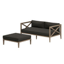 Modway Furniture Outdoor Seating Loveseats EEI-7273-WGR-FLI IMAGE 1
