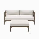  Modway Furniture Outdoor Seating Loveseats EEI-7273-WGR-WHI IMAGE 5