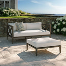  Modway Furniture Outdoor Seating Loveseats EEI-7273-WGR-WHI IMAGE 6