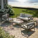  Modway Furniture Outdoor Seating Sets EEI-7274-WGR-WHI IMAGE 9