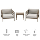  Modway Furniture Outdoor Seating Sets EEI-7275-WGR-PEB IMAGE 2