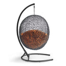  Modway Furniture Encase EEI-739-ORA-SET Swing Outdoor Patio Lounge Chair - Orange IMAGE 3