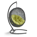  Modway Furniture Encase EEI-739-PER-SET Swing Outdoor Patio Lounge Chair - Peridot IMAGE 1