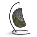  Modway Furniture Encase EEI-739-PER-SET Swing Outdoor Patio Lounge Chair - Peridot IMAGE 2