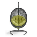  Modway Furniture Encase EEI-739-PER-SET Swing Outdoor Patio Lounge Chair - Peridot IMAGE 4