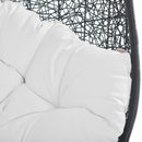  Modway Furniture Encase EEI-739-SET Swing Outdoor Patio Lounge Chair - White IMAGE 5