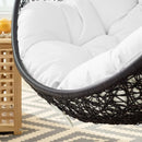 Modway Furniture Encase EEI-739-SET Swing Outdoor Patio Lounge Chair - White IMAGE 8