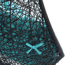  Modway Furniture Encase EEI-739-TRQ-SET Swing Outdoor Patio Lounge Chair - Turquoise IMAGE 5