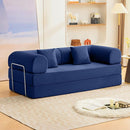  Furniture of America Stationary Sofa SL6907BL IMAGE 1