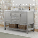  Furniture of America Reston TM-VS001GY-49 49" Vanity with Top/ Sink IMAGE 1